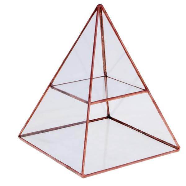 Schmuckkästchen Glas Metall