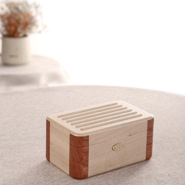Schmuckkästchen Holz Spieluhr