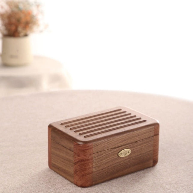Schmuckkästchen Holz Spieluhr