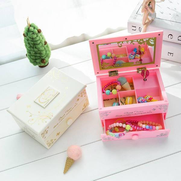 Schmuckkästchen Für Kinderschmuck Mit Spieluhr