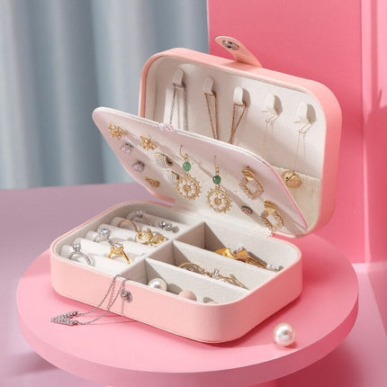 Reise Schmuckkästchen Leder