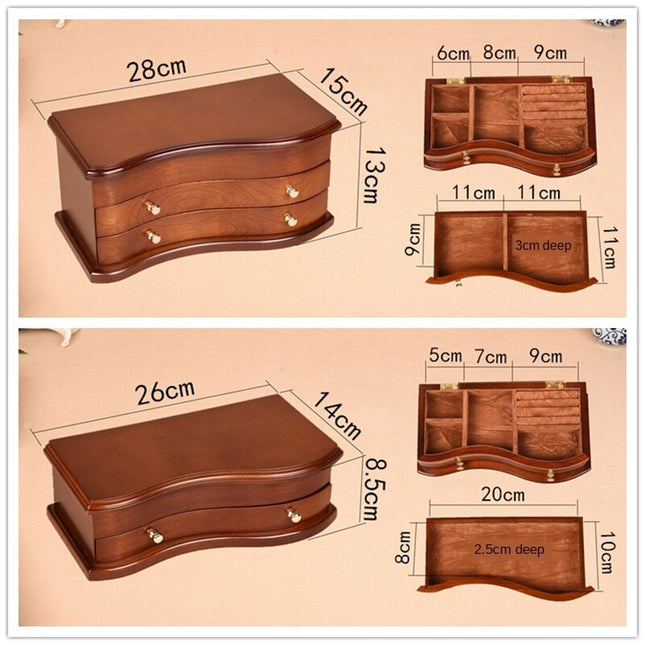 Schmuckkästchen Holz Vintage